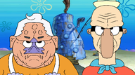2soyjaks angry ascot background bald barnacle_boy beige_skin bikini_bottom clam clothes ear gray_hair hair hat lips long_nose looking_at_you mask mermaid_man neck obese old red_shirt retirement_home sand sea seashell shady_shoals spongebob_squarepants starfish subvariant:scary_slendertrevor superhero suspenders underwater variant:disgusting_trevorcreature wrinkle wrinkles // 2876x1603 // 2.4MB