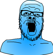 frutiger_aero glossy skeuomorphism transparent_background variant:a24_slowburn_soyjak // 540x554 // 91.7KB