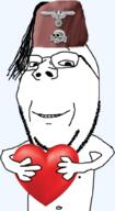 bosnia heart subvariant:wholesome_soyjak variant:gapejak // 558x1024 // 332.9KB