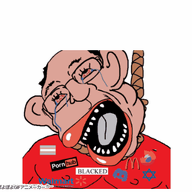 ack amerimutt animated anti_mutt bbc blacked bloodshot_eyes crying discord firefox flag:transgender_pride_flag glasses hanging judaism kyorokyoro mcdonalds pornhub poyopoyo soyjak subvariant:ackmutt suicide tongue tranny variant:bernd walmart // 400x375 // 419.8KB