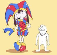 pomni subvariant:henry subvariant:wholesome_soyjak tadcgem variant:gapejak // 680x658 // 254.4KB