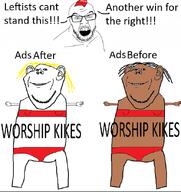 black feraljak_won maga nigger paint politics swedejak variant:feraljak variant:impish_soyak_ears white whore // 598x636 // 150.3KB