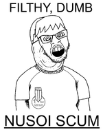 a_wyatt_mann black_and_white glasses mask newfag nusoi nusoicaca stubble subvariant:hunky_twink_sex_machine text variant:alicia variant:feraljak // 726x929 // 123.9KB