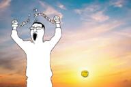 broken chain freedom its_over meta:tagme subvariant:wholesome_soyjak sun text variant:chudjak variant:gapejak // 1134x756 // 669.8KB