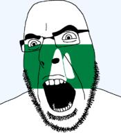 flag flag:kurgan_oblast full_head glasses hair kurgan_oblast looking_to_the_right oblast open_mouth russia soyjak stubble teeth text transparent transparent_background variant:cobson // 721x789 // 21.1KB