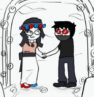 avengers beanie brown_shirt cute dunchenman_(user) girl glasses hair married meta:namefags red_glasses soy soylent variant:soytan wedding wedding_dress white_skin wholesome // 712x739 // 155.7KB