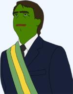 amphibian bolsonaro brazil frog green nas:pepe pepe pepe_the_frog president // 673x870 // 105.8KB