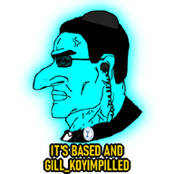 big_nose buff closed_mouth clothes cyan_skin ear earpiece epx7fclhdrp_(namefag) gill_koyim_(namefag) glasses hair hat jewish_nose judaism kike kippah meme menorah meta:namefags mossad nose series:its_based_and_christpilled shitpost side_profile soyjak subvariant:perceptive_chud suit_and_tie sunglasses text tinted_glasses variant:chudjak white_background wires // 800x800 // 77.2KB