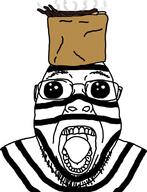 big_eyes clay fire glasses oh_my_god_she_is_so_attractive open_mouth pot smoke stubble teeth tribal tribe variant:bernd // 1147x1500 // 380.6KB