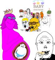 amphibian baby baby_shower charlie_kirk crying doll doll_(user) female frog froot froot_(user) hunky_twink_sex_machine janny kuz meta:tagme multiple_soyjaks nas:pepe nate pepe pepe_the_frog pregnant quote quote_(user) subvariant:cobgal subvariant:flubbert variant:alicia variant:chudjak variant:cobson variant:epsteinjak variant:feraljak variant:gapejak variant:kuzjak variant:mulletjak variant:norwegian variant:soyak variant:vlodson variant:weirdpenis vlodson_will_always_be_a_gem white_power_rothbardian white_power_rothbardism // 2017x2194 // 1.3MB