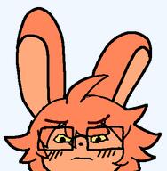 alice_(Wastelandia) female girl rabbit subvariant:female_markiplier subvariant:markibunny subvariant:neutralplier variant:markiplier_soyjak wastelandia // 400x408 // 7.9KB