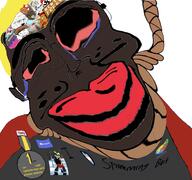 autism babyjak badge black_skin bloodshot_eyes coinslot crying discord froot furry glasses goonclown i_love jartycuck kuz mustache mymy nate nazism ongezellig rent_free rope shartycuck slopjak soybooru subvariant:jartycuck subvariant:muscular_chud tranny variant:bernd variant:chudjak variant:feraljak variant:gapejak variant:kuzjak yellow_hair // 955x896 // 223.2KB