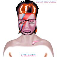 art artist beard david_bowie david_thoughie eyes_closed front_facing hair music shining_glistening_gem variant:cobson // 1000x1000 // 594.3KB