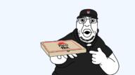 big_lips cap clothes delivery double_chin eyebrows fat hand hat head obese pizza pizza_hut showing_something stubble surprised sweating sweaty transparent_background variant:nopejeet wrinkles // 1703x954 // 92.8KB