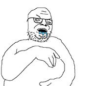 beard double_chin drool glasses retard variant:drooljak // 860x791 // 13.9KB