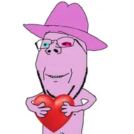 ancap clothes glasses grin happy hat hatman heart libertarian smile stubble subvariant:wholesome_soyjak taxedbrass variant:gapejak wholesome youtuber // 1280x1280 // 81.5KB