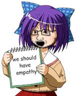 anime female glasses low_quality meta:tagme text variant:soyak // 175x220 // 53.1KB