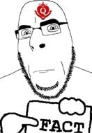 closed_mouth facial_mark fact forehead_mark glasses heart holding_object looking_at_you pointing queen_of_hearts stubble tattoo text variant:cobson // 775x1127 // 47.6KB