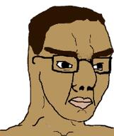 big_nose browridge caucasus chechen glasses hooked_nose neanderthal neutral sandnigger unibrow variant:chudjak white_skin // 673x802 // 122.3KB
