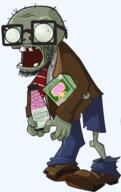 artist:toonsoy brain brainlet circle_eyes funko_pop not_wojak open_mouth plants_vs_zombies soy soyboy soylent // 1463x2328 // 1.4MB