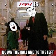 2soyjaks artist:conservativewaluigi chud closed_mouth donald_trump down_the_hall_and_to_the_left glasses home_alone meme open_mouth qa_(soyjak_party) subvariant:pol_face text tranny variant:alicia variant:chudjak // 640x639 // 513.8KB