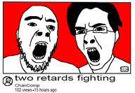 2soyjaks ear frown glasses meta:tagme open_mouth soyjak stubble thumbnail variant:unknown video youtube // 432x300 // 14.0KB