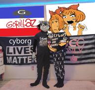 asian baby gorillaz kris_kane mymy_(ongezellig) noodle_(gorillaz) ongezellig spade subvariant:hornyson variant:cobson // 722x683 // 475.9KB