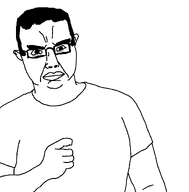 closed_mouth ear glasses hair meta:template sam_hyde thick_eyebrows variant:chudjak // 1183x1200 // 30.9KB