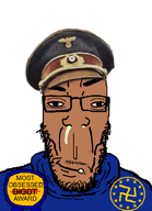 bigot bigotry booger brown_skin clothes cross_eyed eagle euromutt europe european_union fixed fixed_version flag:european_union fnf_pedo hat meta:not_a_fucking_duplicate most_obsessed_faggot_award nas:award nazi_hat nazi_swastika nazism nose red_eyes retard series:fusionjaks smug star stars subvariant:chudplier subvariant:euromutt subvariant:megaretard tooth variant:chudjak variant:markiplier_soyjak // 598x828 // 213.7KB