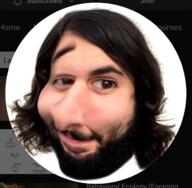 beard closed_mouth glasses hair meta:nas mustache profile_picture smug variant:smugjak white_skin youtube youtuber // 647x633 // 481.4KB