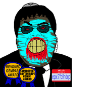 angry award big_nose black_skin brown_skin gill_koyim_(namefag) glowing jews judaism leaking meta:namefags name_tag nas:award rage red_eyes shitskin subvariant:hunky_twink_sex_machine variant:alicia // 1001x900 // 348.5KB