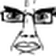 32x32 animated chud emoticon ext=gif eyebrows hair icon lips reaction soybooru variant:chudjak // 32x32 // 1.3KB
