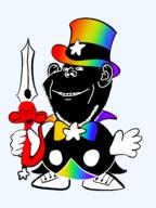 artist clothes deviantart hat maestro mast3r-rainb0w nigger pen rainbow star variant:feraljak variant:impish_soyak_ears // 1620x2160 // 532.2KB