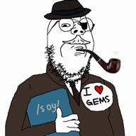 book british gem holding_book holding_object life pipe reading smoking soyjak_party variant:gapejak video // 1316x1316, 63.9s // 2.2MB