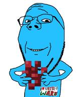 animator_vs_animation blue_skin holding_object i_heart_nigger i_love minecrat nether_wart stickman subvariant:wholesome_soyjak variant:gapejak // 507x605 // 115.5KB
