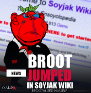 attacked beaten black_eye bloodshot_eyes bloody_nose broken_glasses broot clothes instagram leaf news_article parody red_skin ripped_clothes ripped_leaf sad stubble suit text tuxedo variant:impish_soyak_ears wound // 856x879 // 1.3MB