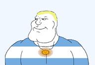 argentina argentinian blonde_hair_ blue_eyes chad muscles subvariant:mexiaryan // 1360x928 // 104.6KB