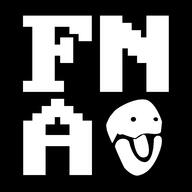 animatronic black_and_white five_nights_at_cobson's fnac logo monochrome robot soycurity soyjak text variant:gapejak // 2084x2084 // 36.0KB