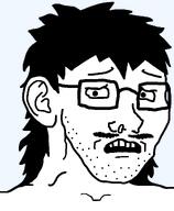 meta:tagme mullet mulletjak mustache performative scared subvariant:mullet_soyak subvariant:soyak_(concerned) template variant:soyak // 970x1180 // 32.4KB