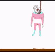 ack animated barneyfag blood bloodshot_eyes burning clothes crying fire flag full_body glasses hair hand hanging hell lava leg mountain mustache neovagina oe_cake open_mouth purple_hair rope senor_huevos soyjak stubble suicide tongue tranny variant:bernd yellow_teeth // 255x241 // 1.5MB