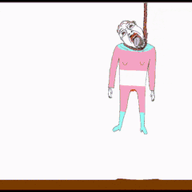 ack animated barneyfag blood bloodshot_eyes burning clothes crying fire flag full_body glasses hair hand hanging hell lava leg mountain mustache neovagina oe_cake open_mouth purple_hair rope senor_huevos soyjak stubble suicide tongue tranny variant:bernd yellow_teeth // 255x241 // 1.5MB