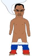 brown_skin flag glasses mustache penis russia soyjak speech_bubble speech_bubble_empty subvariant:chudjak_front subvariant:obsessedchud underpants variant:chudjak widows_peak // 1092x1911 // 63.5KB