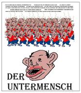american_flag amerimutt der_untermensch flies mutt mutt_lips muttoid nas:amerimutt stink_lines stinky // 1200x1376 // 345.4KB