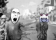death deltarune execution goat irl irl_photo ralsei_(deltarune) revolver saigon_execution variant:cobson video_game vietnam_war // 1280x922 // 1.3MB
