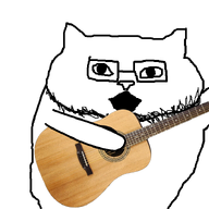animal animated cat catjak catjak_will_always_be_a_gemerald ext=gif gaping_mouth glasses guitar ias jak stubble variant:catjak // 1344x746 // 408.5KB