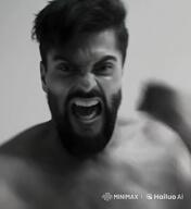 ai_generated angry gigachad nas:gigachad open_mouth yelling // 720x784, 5.6s // 6.6MB
