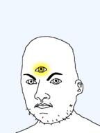 3_eyes ear eyebrows eyes meta:tagme mouth nose stubble third_eye variant:hercules // 600x800 // 14.5KB