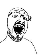 glasses mustache nuvariant open_mouth stubble template variant:bottlejak // 702x892 // 34.7KB