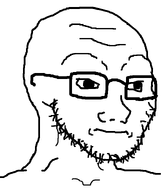 animated closed_mouth ext=gif glasses open_mouth soyjak stubble talking variant:soyak // 632x756 // 18.1KB