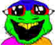 glasses happy oh_my_god_she_is_so_attractive open_mouth soyjak stubble trend:colorjak variant:coinjak // 90x74 // 1.6KB